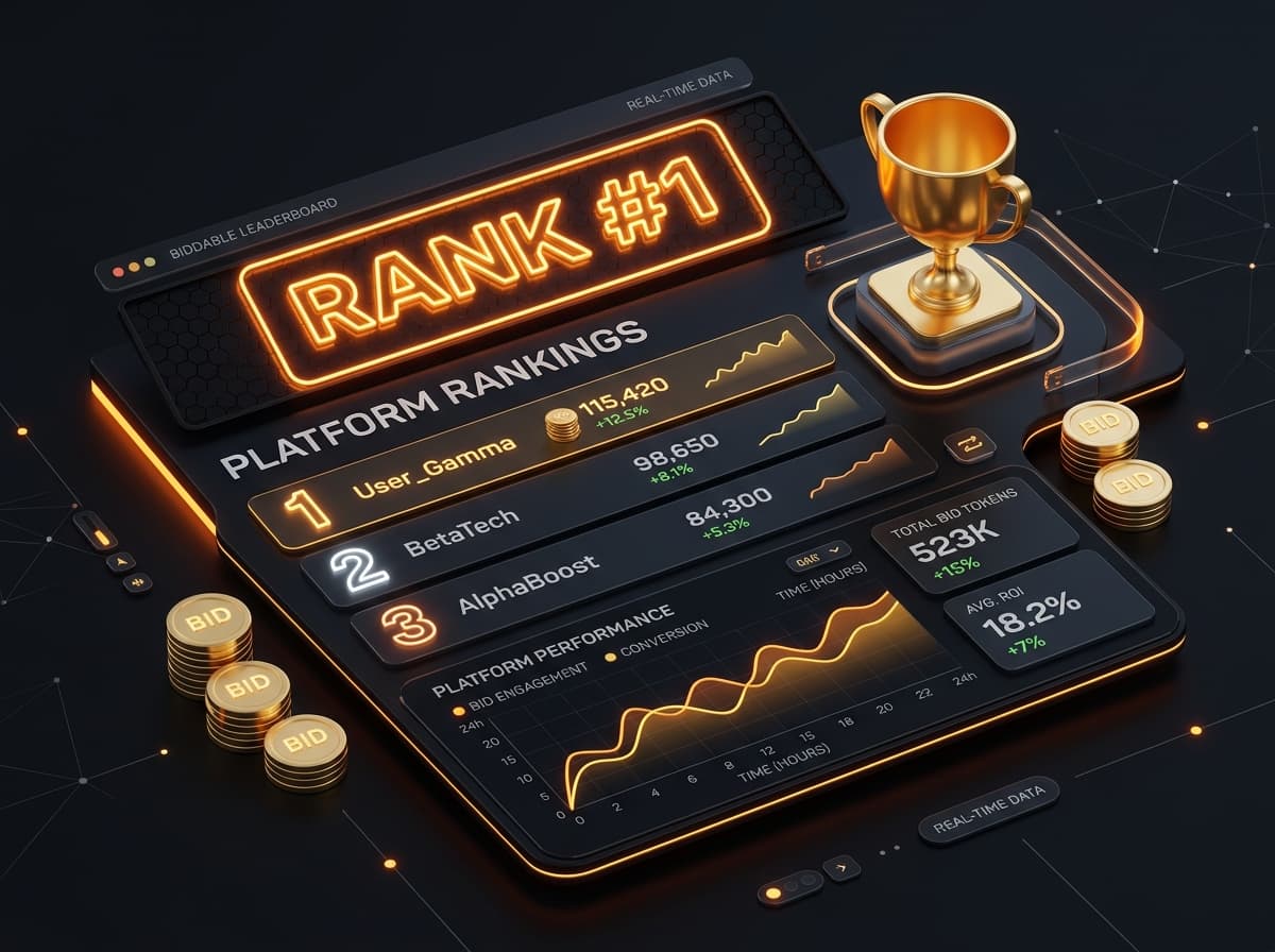 Outbid.lol pay-to-rank leaderboard breakdown — revenue mechanics, technical architecture, and indie monetization guide