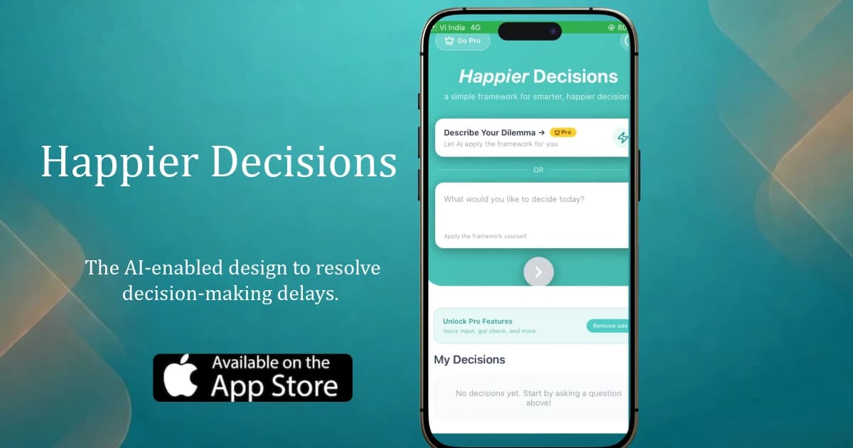 Happier Decisions