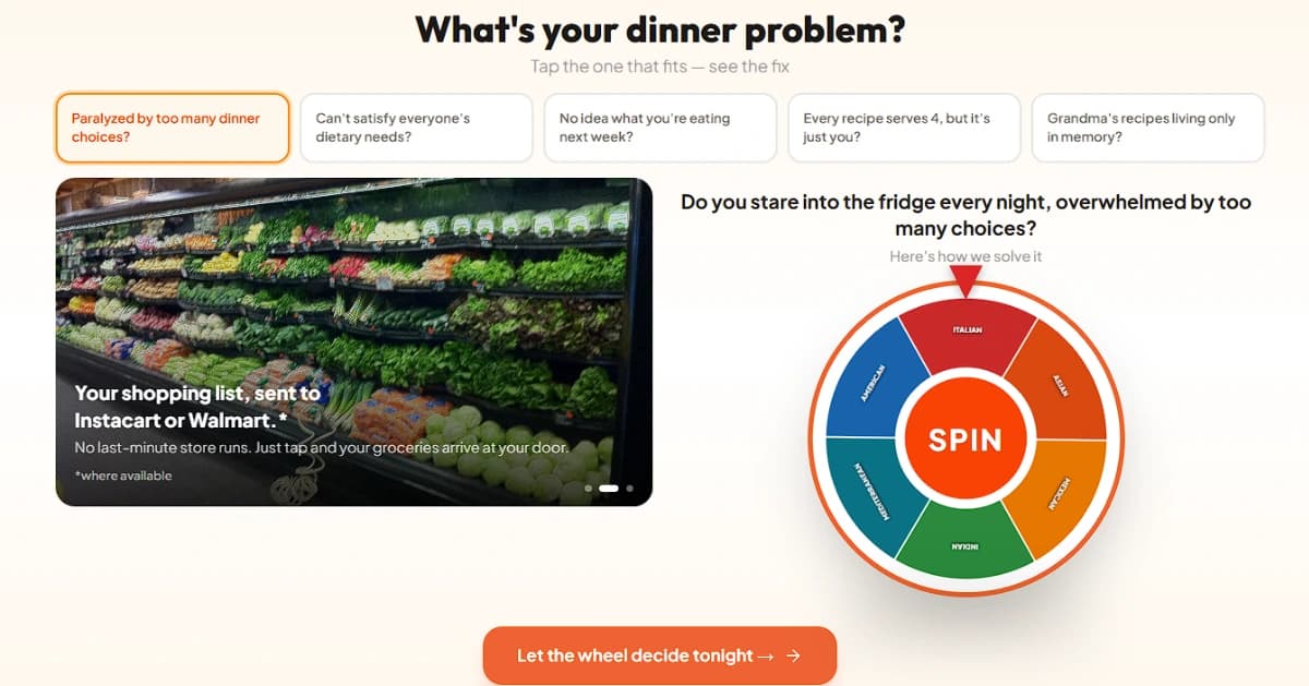 Dinner Roulette Pro